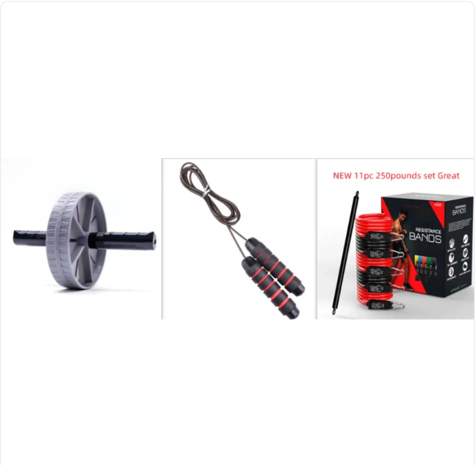 ForgeFit Resistance Bands: -11 Piece Home Workout Kit