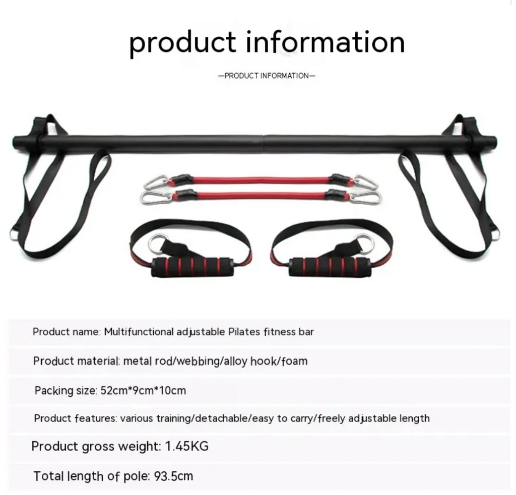 ForgeFit Full Body Bar Kit-Resistance Training System