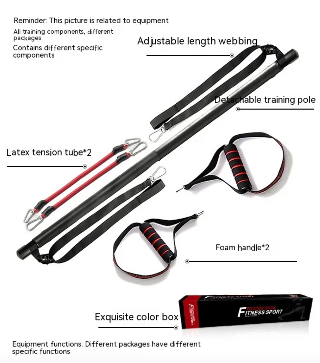 ForgeFit Full Body Bar Kit-Resistance Training System