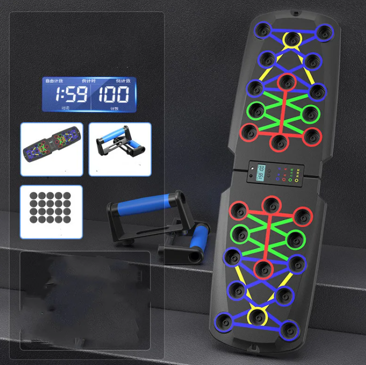 ForgeFit Power Flex Push-up Board- 30 Position Training System